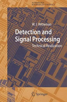 Couverture du produit · Detection And Signal Processing: Technical Realization