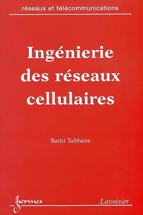 Couverture du produit · Ingénierie des réseaux cellulaires