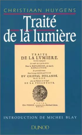 Couverture du produit · Traité de la lumière