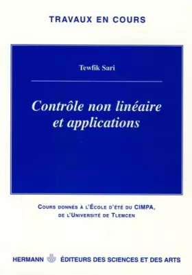 Couverture du produit · Contrôle non linéaire et applications : Cours de l'école d'été du CIMPA de l'université de Tlemcen