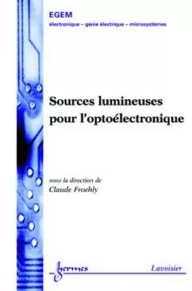 Couverture du produit · sources lumineuses pour l'opto-electronique
