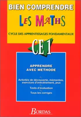 Couverture du produit · BIEN COMP/MATHS CE 1 (Ancienne Edition)