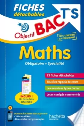 Couverture du produit · Objectif Bac Fiches Détachables Maths Term S