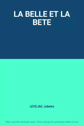 Couverture du produit · LA BELLE ET LA BETE