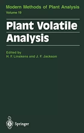 Couverture du produit · Plant Volatile Analysis