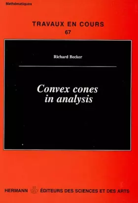Couverture du produit · Convex cones in analysis