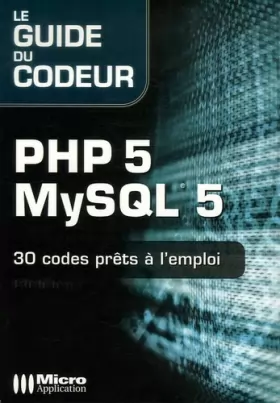 Couverture du produit · PHP 5 MySQL 5 : Code prêt à l'emploi