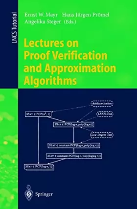 Couverture du produit · Lectures on Proof Verification and Approximation Algorithms