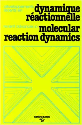 Couverture du produit · Développements récents en dynamique réactionnelle