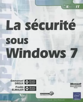 Couverture du produit · La sécurité sous Windows 7