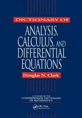 Couverture du produit · Dictionary of Analysis, Calculus, and Differential Equations