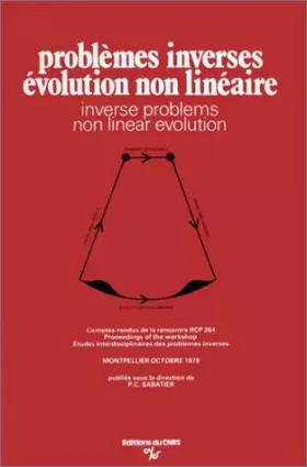 Couverture du produit · Problèmes inverses et évolution non linéaire