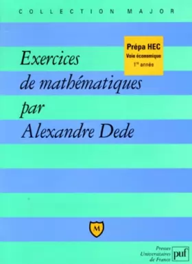 Couverture du produit · Exercices de mathématiques, Prépa HEC