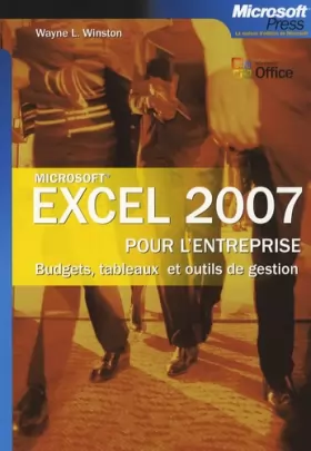 Couverture du produit · Excel 2007 pour l'entreprise - Livre+compléments en ligne