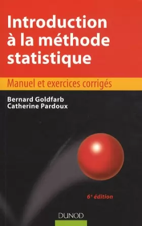 Couverture du produit · Introduction à la méthode statistique - 6e édition
