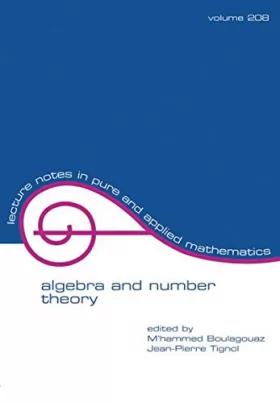Couverture du produit · Algebra And Number Theory