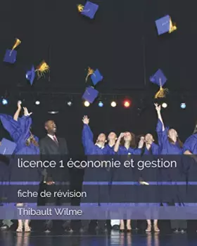 Couverture du produit · licence 1 économie et gestion: fiche de révision