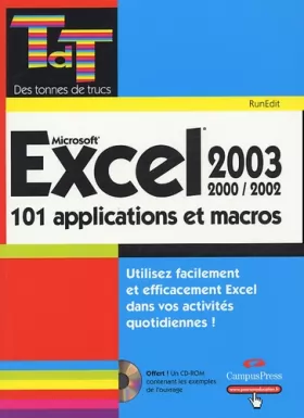 Couverture du produit · Excel 2003 (+ 1 CD-Rom)