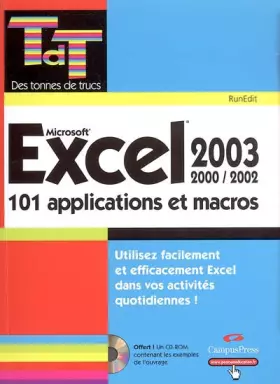 Couverture du produit · Excel 2003 (+ 1 CD-Rom)