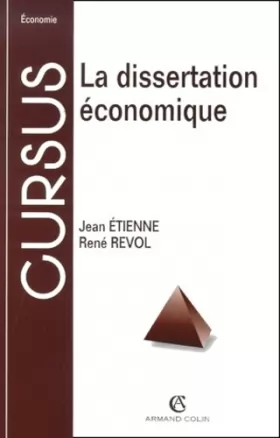 Couverture du produit · La Dissertation économique, 2e édition