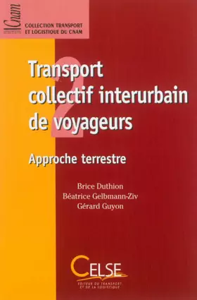 Couverture du produit · Transport collectif interurbain de voyageurs Approche terrestre