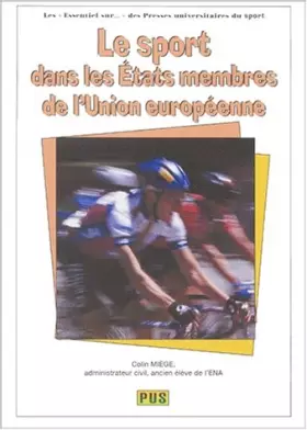 Couverture du produit · Le sport dans les Etats membres de l'Union européenne