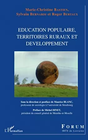 Couverture du produit · Education populaire, territoires ruraux et développement