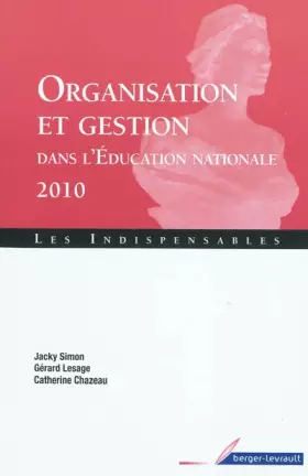 Couverture du produit · Organisation et gestion dans l'éducation nationale