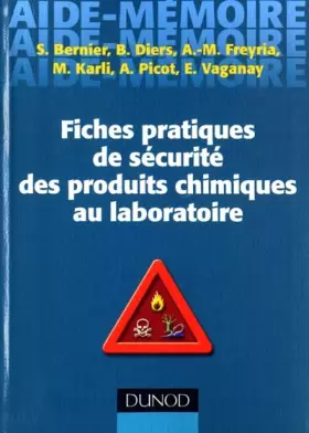 Couverture du produit · Fiches pratiques de sécurité des produits chimiques au laboratoire