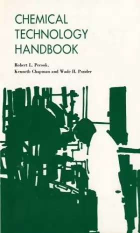 Couverture du produit · Chemical Technology Handbook: Guidebook for Industrial Chemical Technologists and Technicians