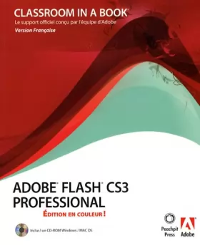 Couverture du produit · Adobe Flash CS3