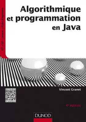 Couverture du produit · Algorithmique et programmation en Java - 4e éd. - Cours et exercices corrigés