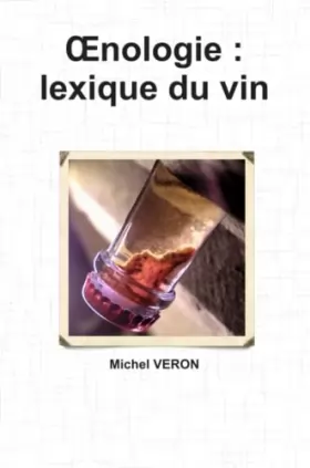 Couverture du produit · Lexique du vin