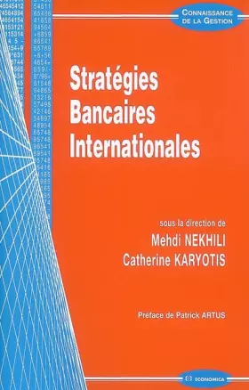 Couverture du produit · Stratégies bancaires internationales