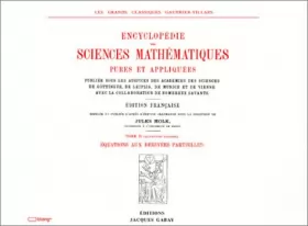 Couverture du produit · Encyclopédie des sciences mathématiques, tome II-volume 4