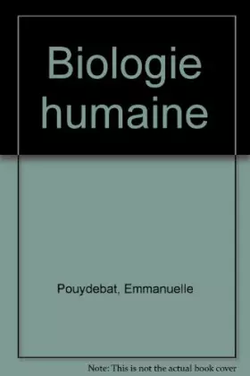 Couverture du produit · Biologie humaine
