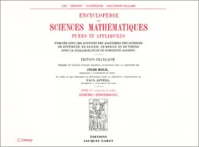 Couverture du produit · Encyclopédie des sciences mathématiques, tome IV-volume 5