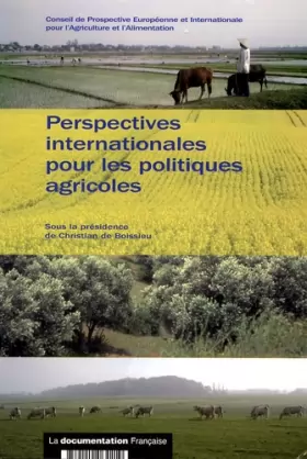 Couverture du produit · Perspectives internationales pour les politiques agricoles