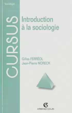 Couverture du produit · Introduction à la sociologie