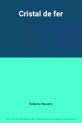 Couverture du produit · Cristal de fer