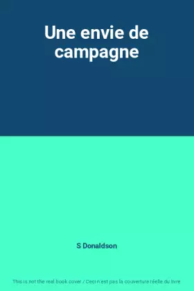 Couverture du produit · Une envie de campagne