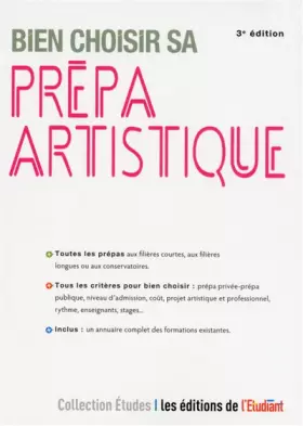 Couverture du produit · Bien choisir sa prépa artistique 3e édition