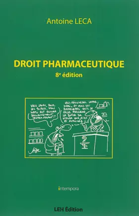 Couverture du produit · Droit pharmaceutique