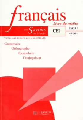 Couverture du produit · Français, CE2. Livre du maître