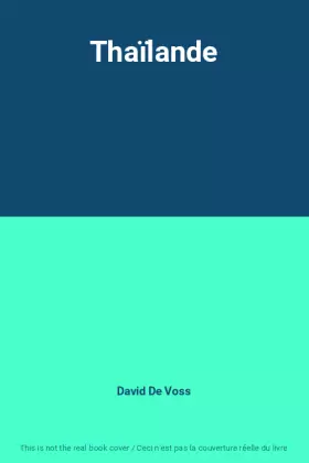 Couverture du produit · Thaïlande