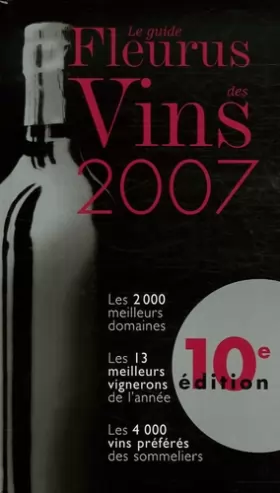 Couverture du produit · GUIDE FLEURUS DES VINS 2007