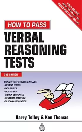 Couverture du produit · How to Pass Verbal Reasoning Tests