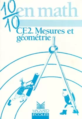 Couverture du produit · 10/10 en Maths : Mesures et géométrie, CE2