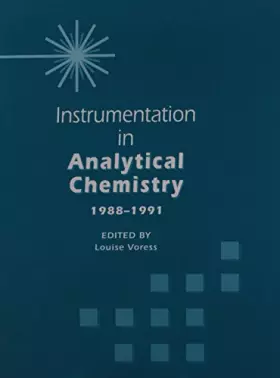Couverture du produit · Instrumentation in Analytical Chemistry 1988-1991