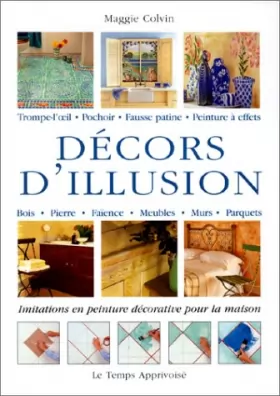 Couverture du produit · Décors d'illusion : initiations en peinture décorative pour la maison